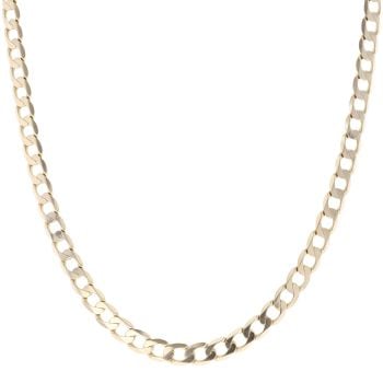 9ct Yellow Gold Curb Chain 24"