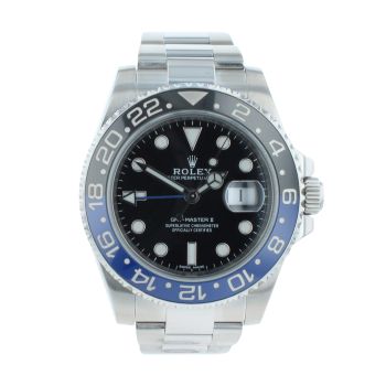 Rolex GMT Master II 'Batman' Pre Owned Watch Ref 116710BLNR
