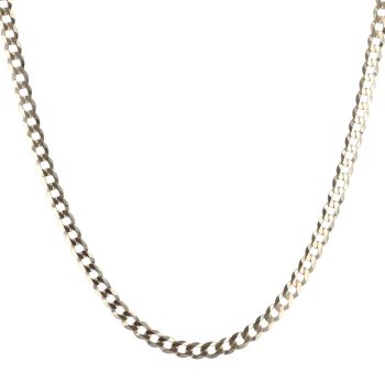 9ct Yellow Gold Curb Chain 20"