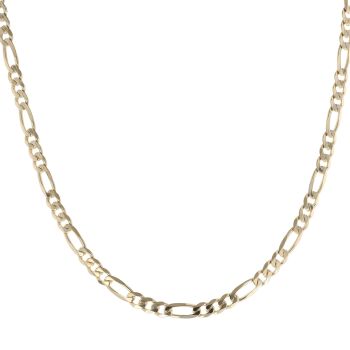 9ct Yellow Gold Figaro Chain 20"
