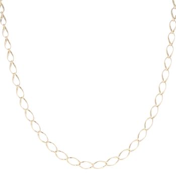 9ct Yellow Gold Curb Chain 22"