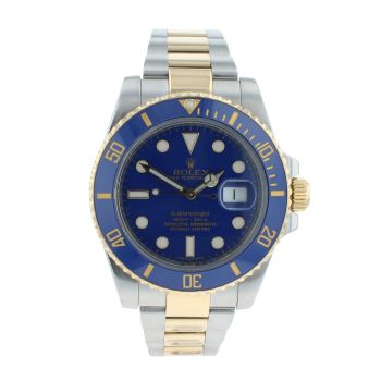 Rolex Submariner 'Bluesy' Pre Owned Watch Ref 16613LB