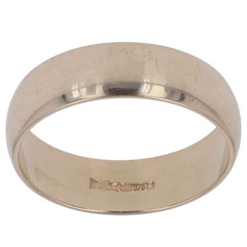 9ct Yellow Gold Wedding Band 5.7mm