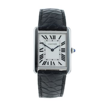 Cartier Tank Solo Pre Owned Watch Ref 3169