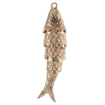 9ct Yellow Gold Fish Pendant