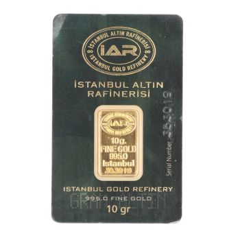 10g Istanbul Altin Rafinerisi Ingot Sealed