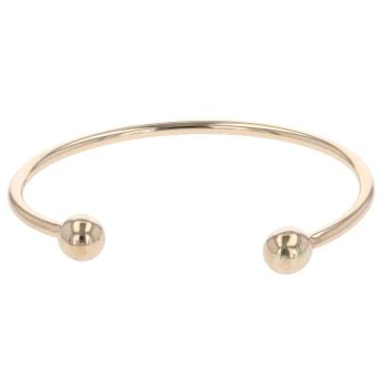 9ct Yellow Gold Torque Bangle