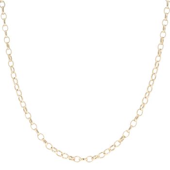 9ct Yellow Gold Belcher Chain 18"