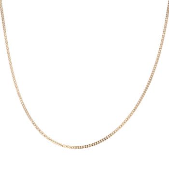 9ct Yellow Gold Curb Chain 16"