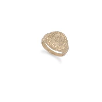 9ct Yellow Gold Masonic Ring