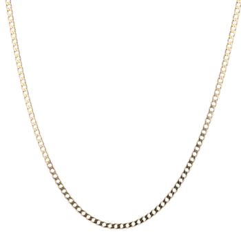 9ct Yellow Gold Curb Chain 20"