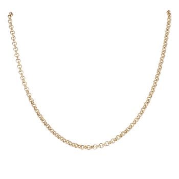 9ct Yellow Gold Belcher Chain 22"