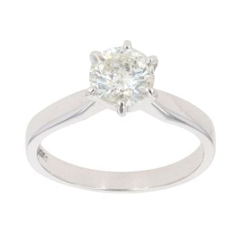 Platinum 1.00ct Diamond Solitaire Ring