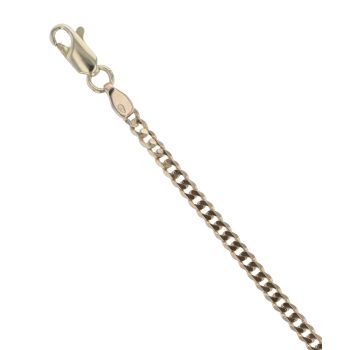 9ct Yellow Gold Curb Bracelet 7.5"