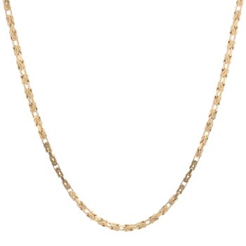 9ct Yellow Gold Byzantine Chain 24"