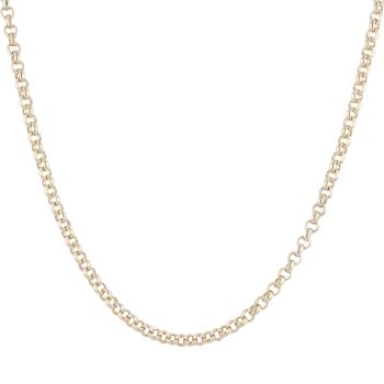 9ct Yellow Gold Belcher Chain 22"