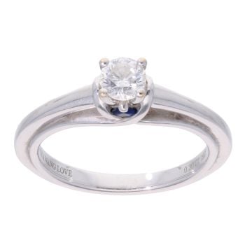 18ct White Gold 0.30ct Diamond Solitaire Ring