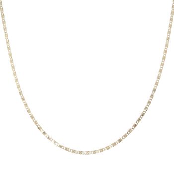 9ct Yellow Gold Fancy Chain 16"