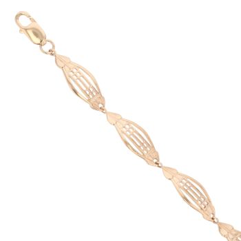 9ct Yellow Gold Rennie Mac Bracelet 8"