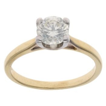 18ct Yellow Gold 1.20ct Brilliant Cut Diamond Solitaire Ring