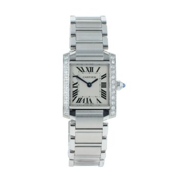 Cartier Custom Tank Francaise Pre Owned Watch Ref 2384 (W51008Q3)