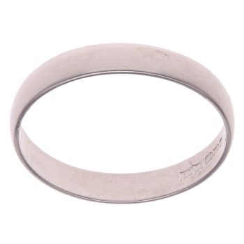 18ct White Gold 3.1mm Wedding Band