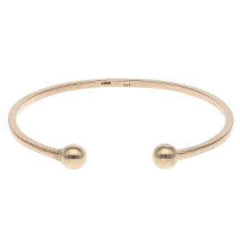 9ct Yellow Gold Torque Bangle