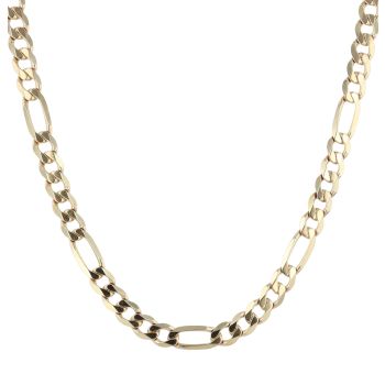 9ct Yellow Gold Figaro Chain 20"