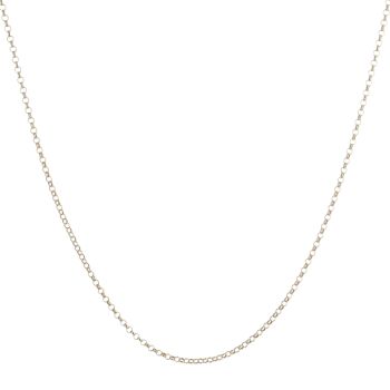 9ct Yellow Gold Belcher Chain 20"