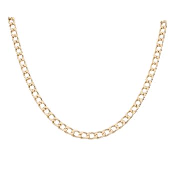 9ct Yellow Gold Curb Chain 24"