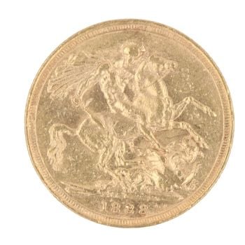 1888 Victoria Full Sovereign Coin