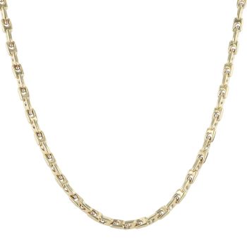 18ct Yellow and White Gold Fancy Chain 20"