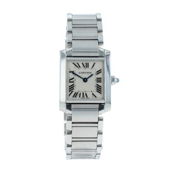 Cartier Tank Francaise Pre Owned Watch Ref 2384