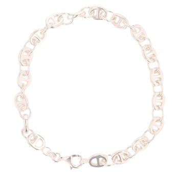 Sterling Silver Marine Bracelet 8" By Icesia