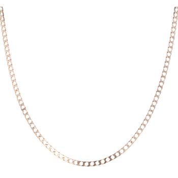 9ct Yellow Gold Curb Chain 18"