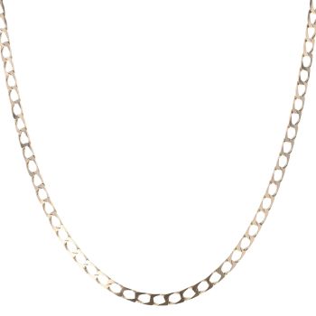 9ct Yellow Gold Curb Chain 20"