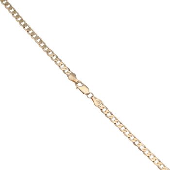 9ct Yellow Gold Curb Chain 30"
