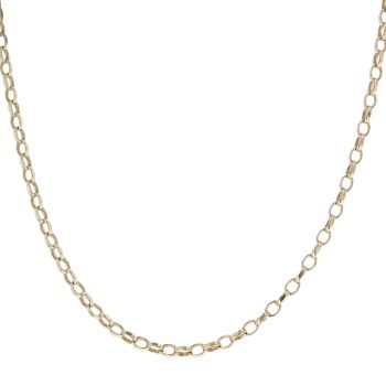 9ct Yellow Gold Belcher Chain 22"