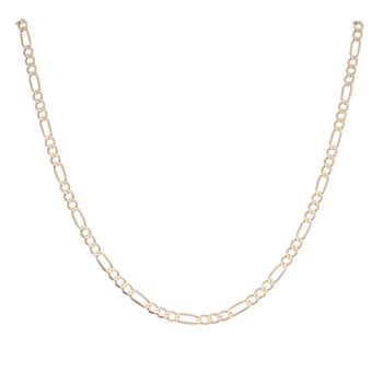 9ct Yellow Gold Figaro Chain 20"