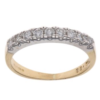 18ct Yellow Gold 0.33ct Brilliant Cut Diamond Eternity Ring