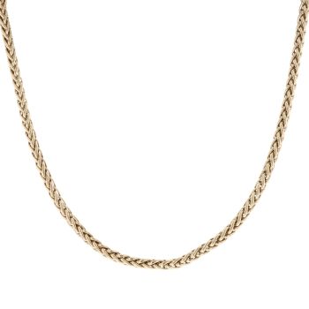 9ct Yellow Gold Wheat Chain 18"