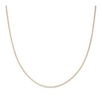 18ct Yellow Gold Curb Chain 20"