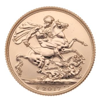 2017 Elizabeth II Full Sovereign Coin