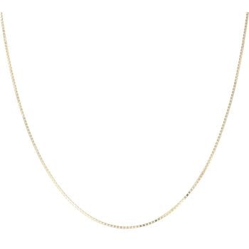 14ct Yellow Gold Box Chain 20"