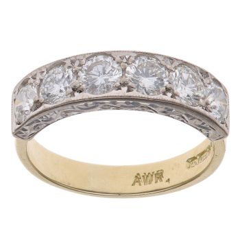 18ct Yellow Gold 1.50ct Brilliant Cut Diamond Eternity Ring