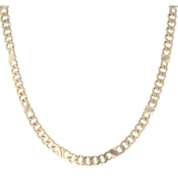 9ct Yellow Gold Fancy Chain 20"