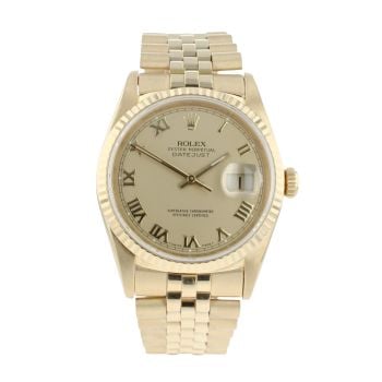 Rolex Datejust Pre Owned Watch Ref 16238