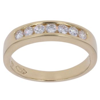 18ct Yellow Gold 0.33ct Diamond Eternity Ring