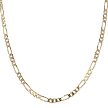 9ct Yellow Gold Figaro Chain 20"