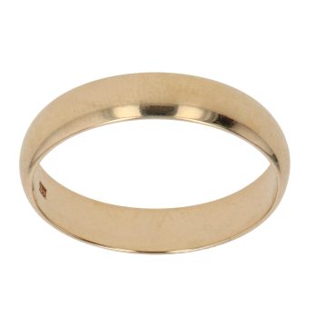 18ct Yellow Gold Wedding Band 3mm